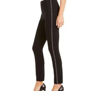 INC-INTERNATIONAL CONCEPTS Black Studded Leggings
